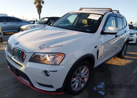 2014 BMW X3 xDrive28I from USA, damaged, VIN 5UXWX9C52E0D15506